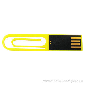Clip USB Flash Drive with 64MB to 32GB Capacity